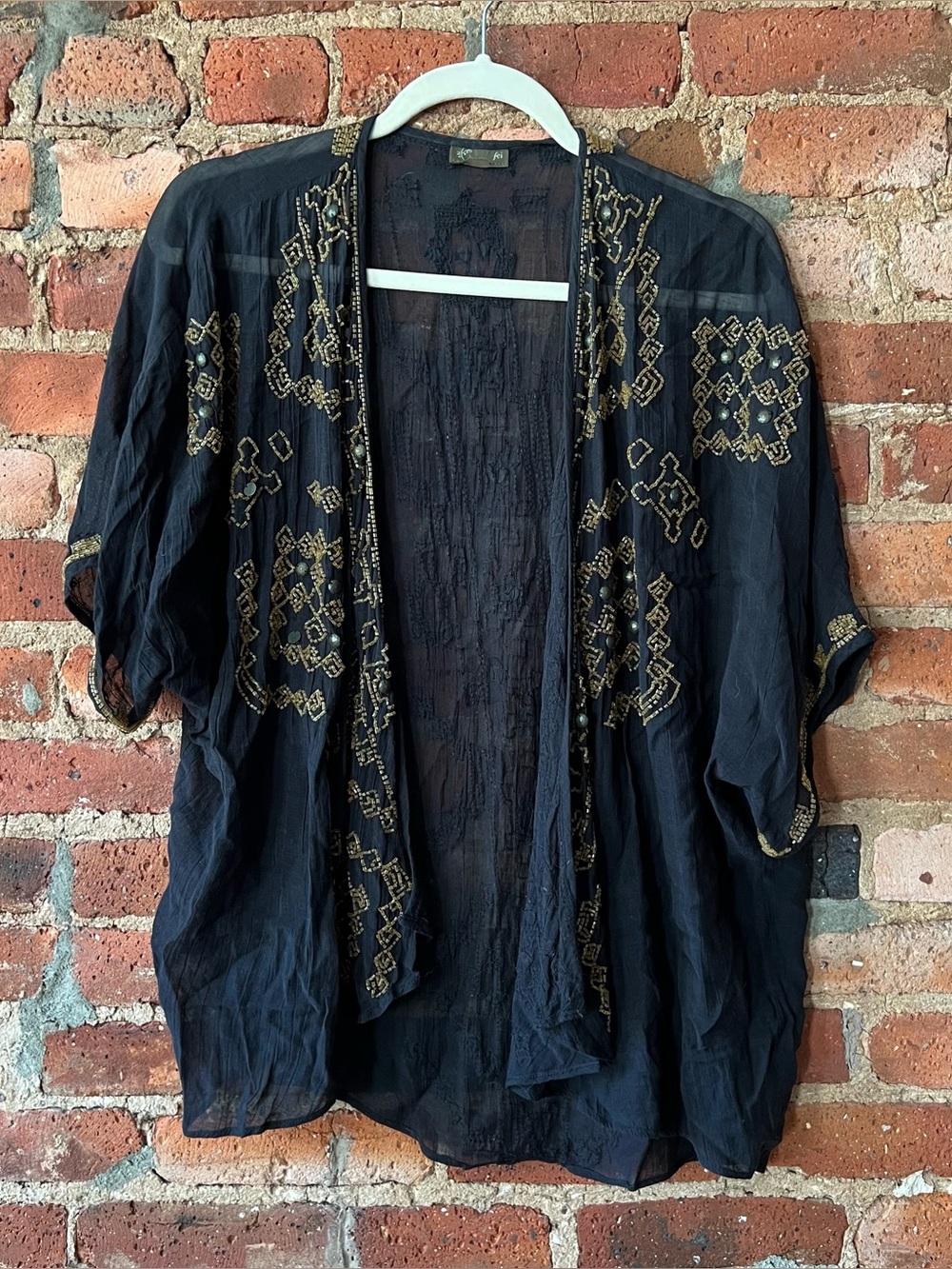 Vintage beaded shawl